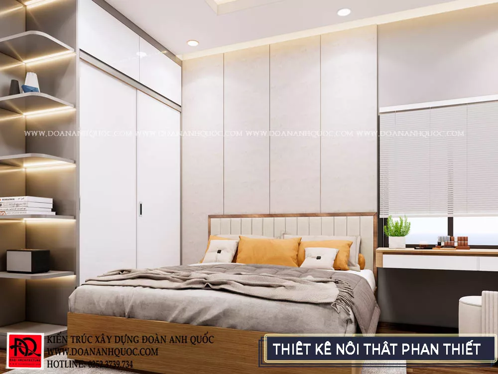 Thiết kế nhà cấp 4 trên nền đất đỏ tại Phan Thiết